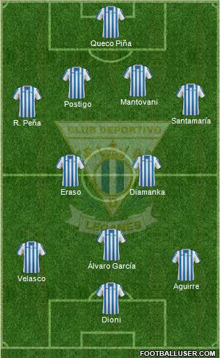 C.D. Leganés S.A.D. Formation 2014