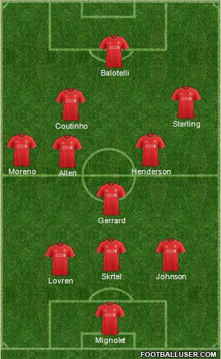 Liverpool Formation 2014
