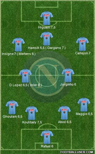 Napoli Formation 2014