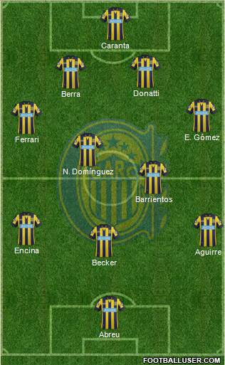 Rosario Central Formation 2014