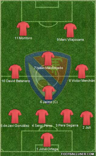 Terrassa F.C., S.A.D. Formation 2014