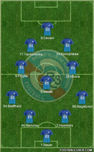 Racing Club de Strasbourg-Football Formation 2014