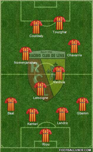 Racing Club de Lens Formation 2014