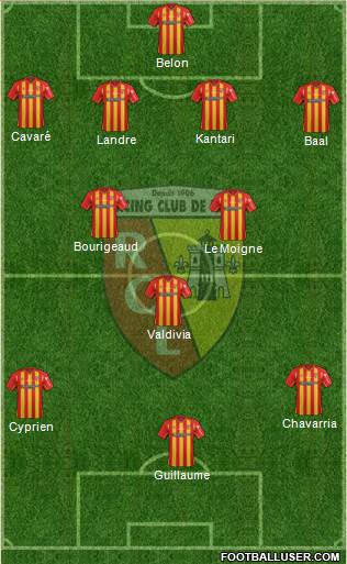 Racing Club de Lens Formation 2014