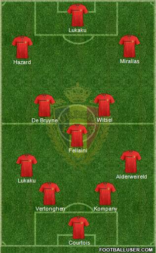Belgium Formation 2014