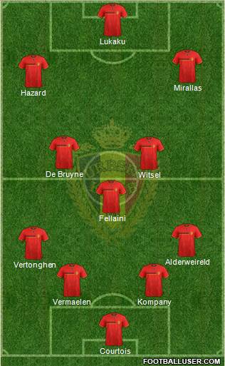 Belgium Formation 2014
