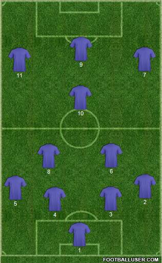 Tottenham Hotspur Formation 2014