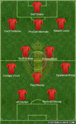 Belgium Formation 2014