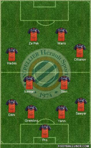 Montpellier Hérault Sport Club Formation 2014