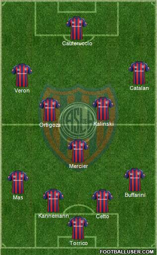 San Lorenzo de Almagro Formation 2014