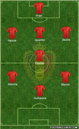 Belgium Formation 2014