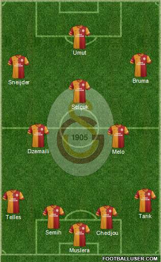 Galatasaray SK Formation 2014