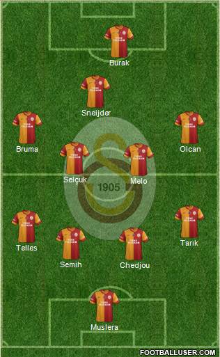 Galatasaray SK Formation 2014
