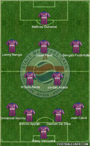 Stade Malherbe Caen Basse-Normandie Formation 2014
