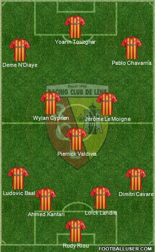 Racing Club de Lens Formation 2014
