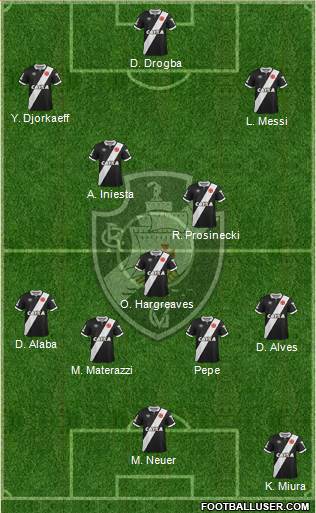 CR Vasco da Gama Formation 2014