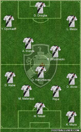 CR Vasco da Gama Formation 2014