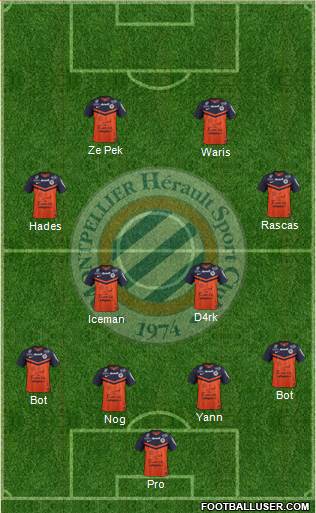Montpellier Hérault Sport Club Formation 2014