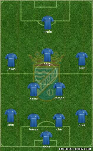 Xerez C.D., S.A.D. Formation 2014