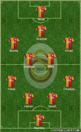 Galatasaray SK Formation 2014