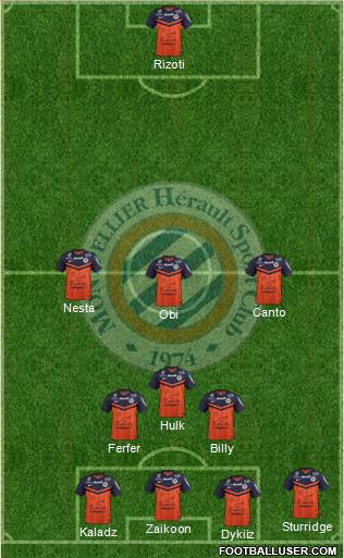 Montpellier Hérault Sport Club Formation 2014