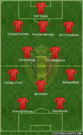 Belgium Formation 2014