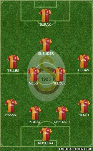 Galatasaray SK Formation 2014