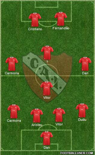Independiente Formation 2014