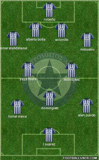 APS Atromitos Athens 1923 Formation 2014