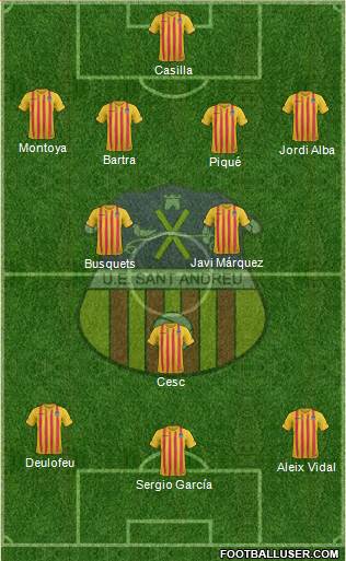 U.E. Sant Andreu Formation 2014