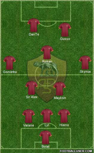 AS Roma Formation 2014