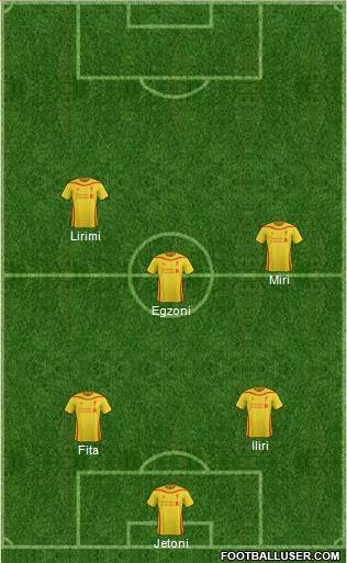 Liverpool Formation 2014