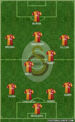 Galatasaray SK Formation 2014