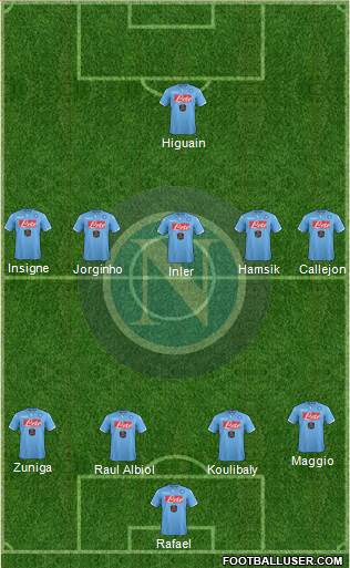 Napoli Formation 2014
