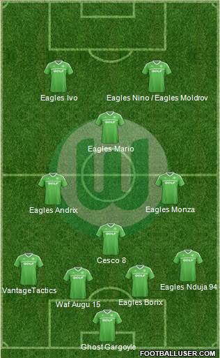 VfL Wolfsburg Formation 2014