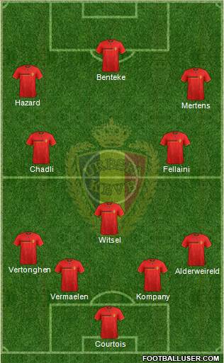Belgium Formation 2014