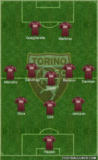 Torino Formation 2014