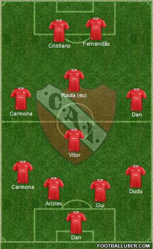 Independiente Formation 2014