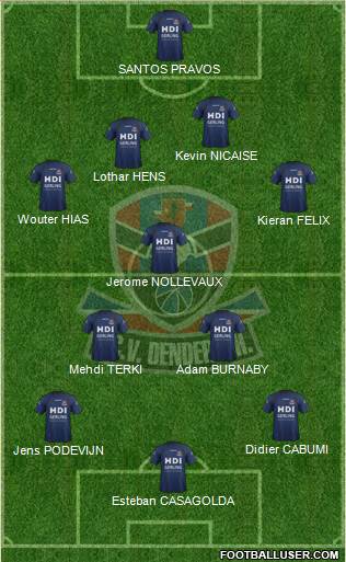 FCV Dender E.H. Formation 2014