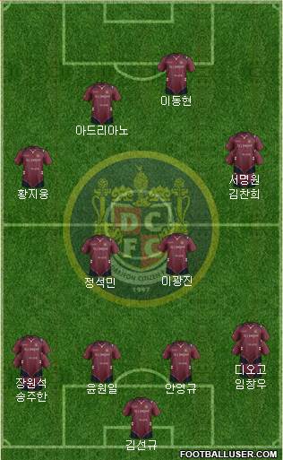 Daejeon Citizen Formation 2014