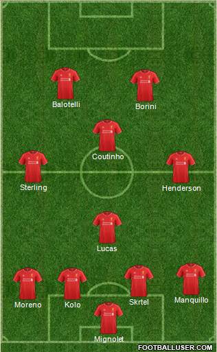 Liverpool Formation 2014