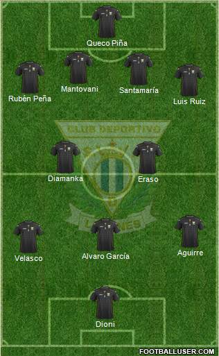 C.D. Leganés S.A.D. Formation 2014