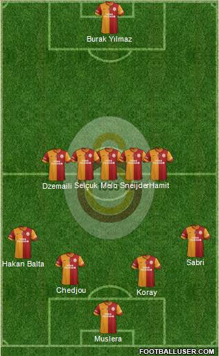 Galatasaray SK Formation 2014