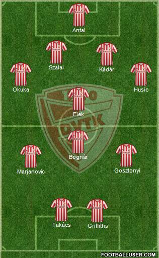 Diósgyõri VTK Formation 2014