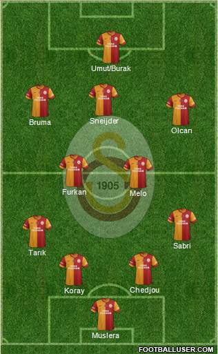 Galatasaray SK Formation 2014