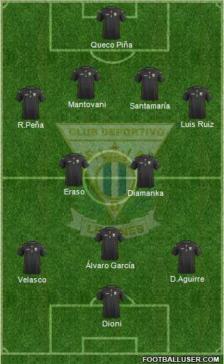 C.D. Leganés S.A.D. Formation 2014