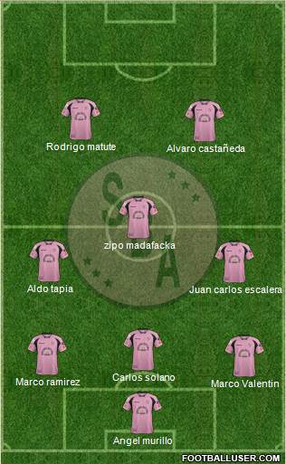 C Sport Boys A Formation 2014