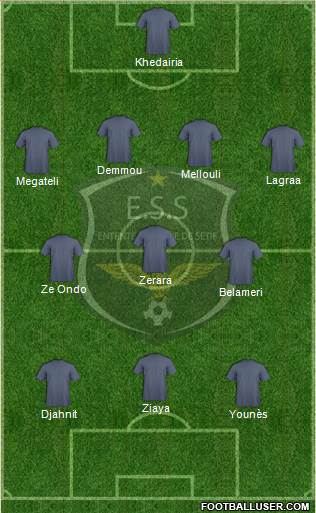 Entente Sportive Sétifienne Formation 2014