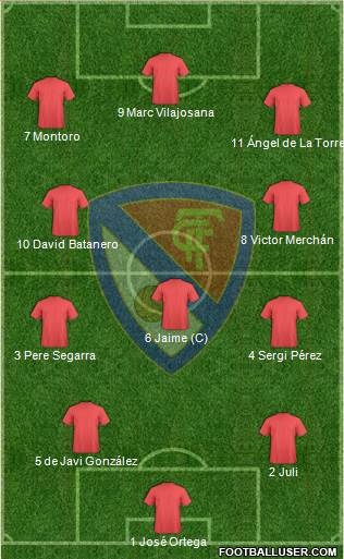 Terrassa F.C., S.A.D. Formation 2014