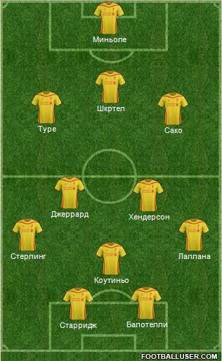 Liverpool Formation 2014